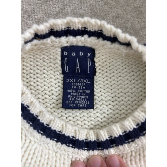Baby Gap Knit Sweater with Overalls Design - Picture 3 of 8